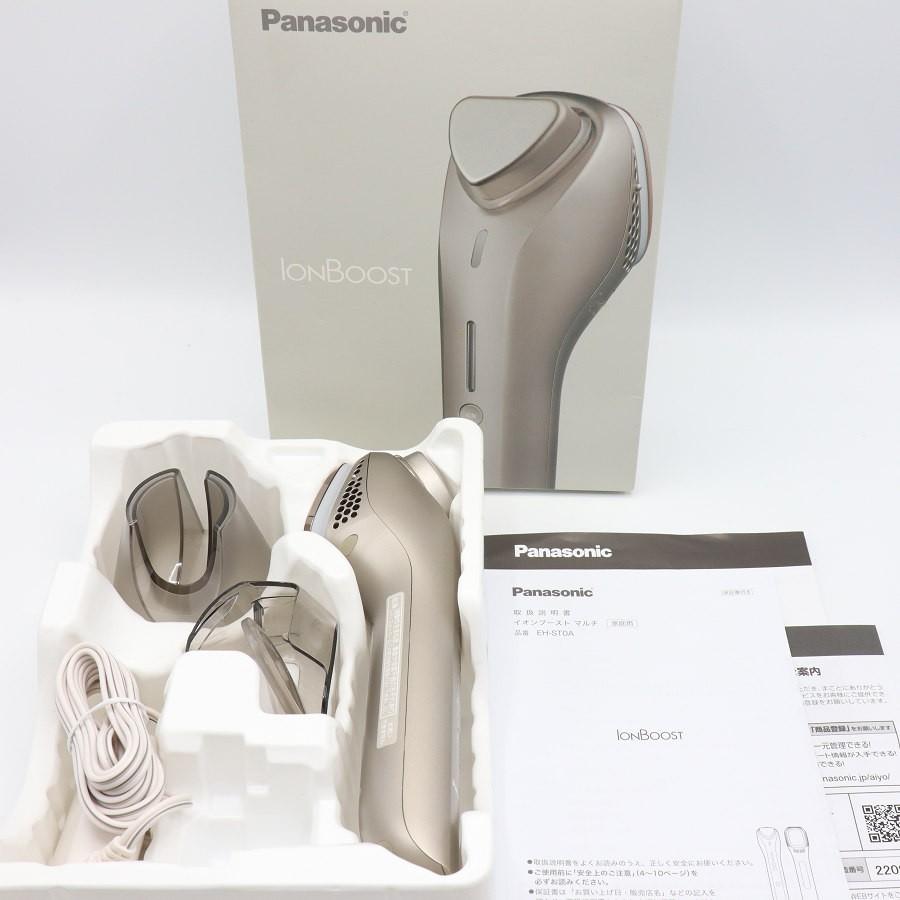 ボーナスストア+5％【美品】パナソニック イオンブースト EH-ST0A-N ゴールド調 イオン美顔器 Panasonic 本体 | 