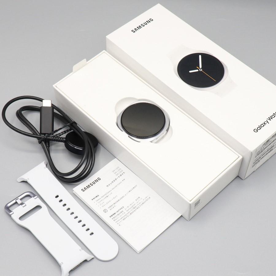 ボーナスストア+5％【美品】SAMSUNG Galaxy Watch8 40mm SM-L320NZSJXJP シルバー スマートウォッチ ギャラクシーウォッチ 本体 | 