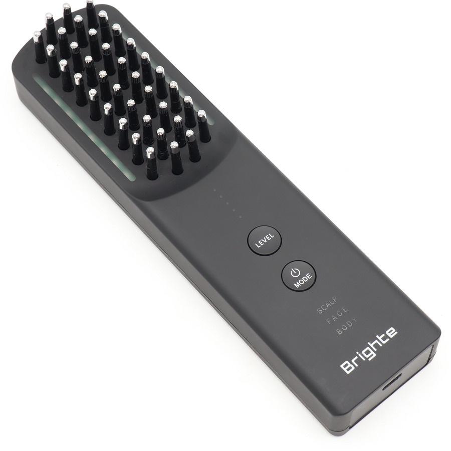 ボーナスストア+5％【美品】Brighte ELEKI BRUSH+ BRT-FSB180 ブラック 美顔器 EMS フェイスケア ブライト エレキブラシ 本体 |  | 01