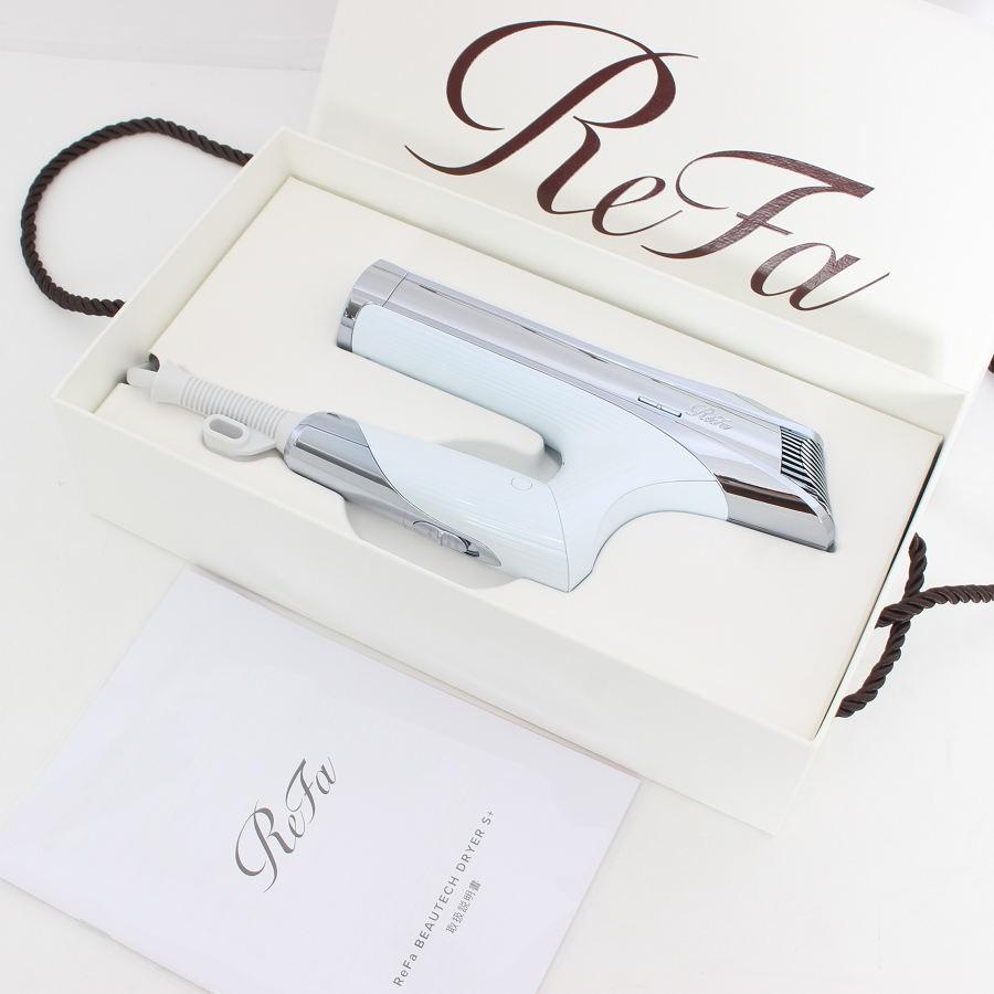 ボーナスストア+5％【美品】MTG ReFa BEAUTECH DRYER S+ RE-BC-02A ホワイト ヘアドライヤー リファビューテック ドライヤー 本体 | 