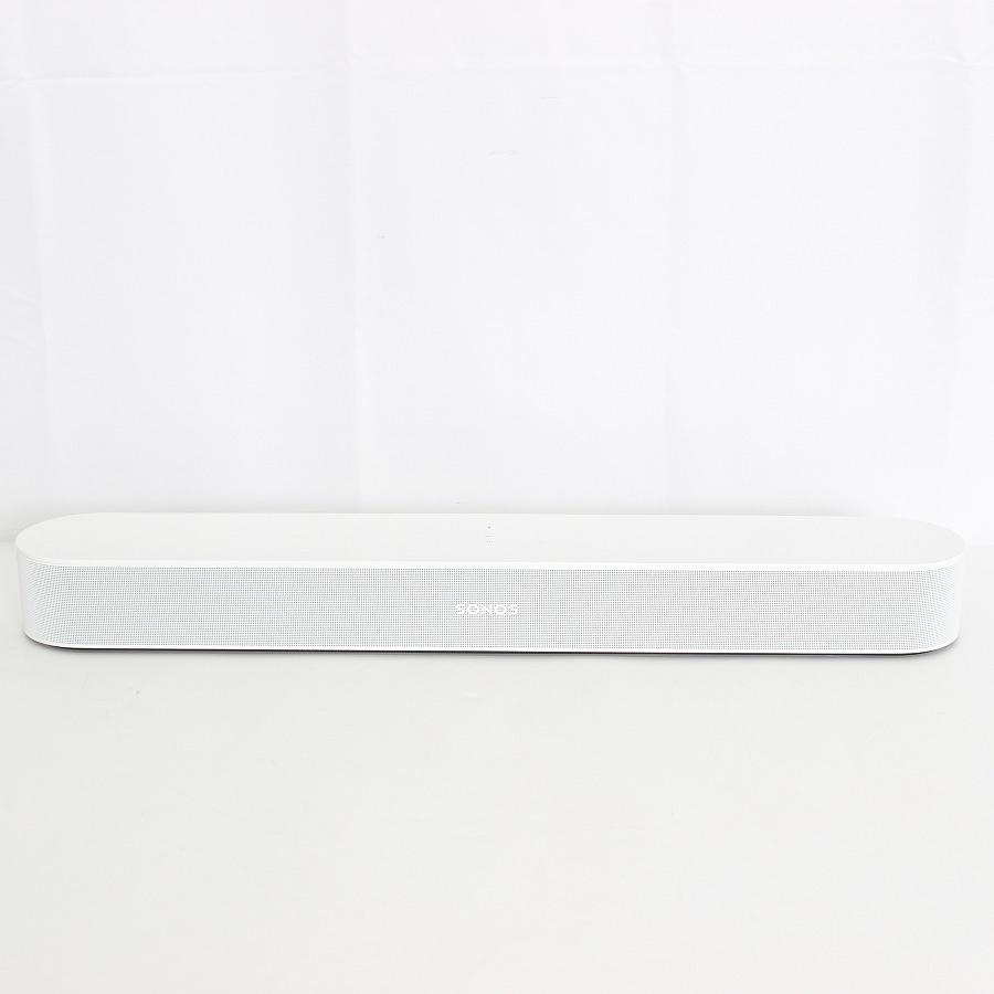 ボーナスストア+5％【美品】Sonos Beam Gen2 スマートTVサウンドバー BEAM2JP1 ホワイト ソノス ビーム 本体 |  | 01