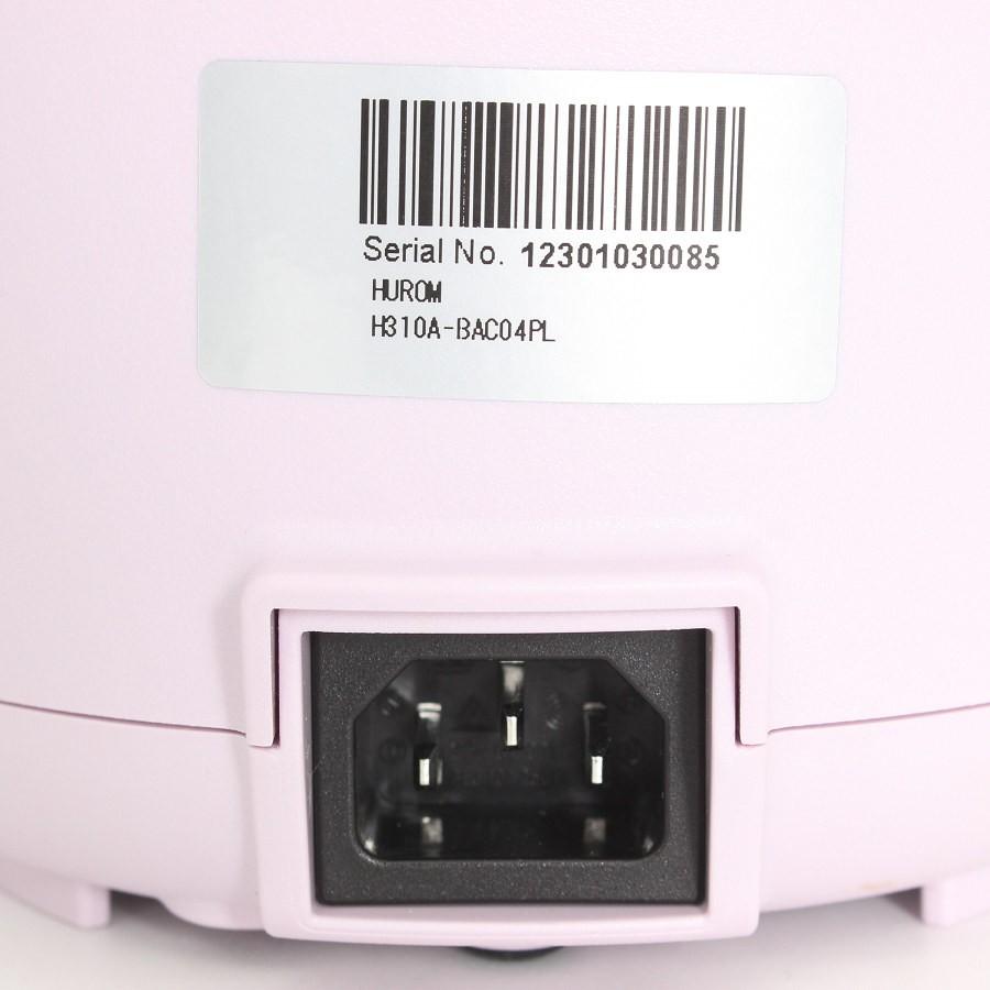 ボーナスストア+5％【美品】ヒューロム H310A-BAC04PL ラベンダー スロージューサー HUROM 本体 |  | 05
