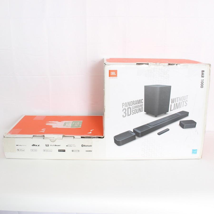 【ボーナスストア+5％】JBL BAR 1000 JBLBAR1000PROBLKJN ブラック 完全ワイヤレスサラウンドシステム 7.1.4ch Dolby Atmos対応 ジェービーエル 本体 |  | 19