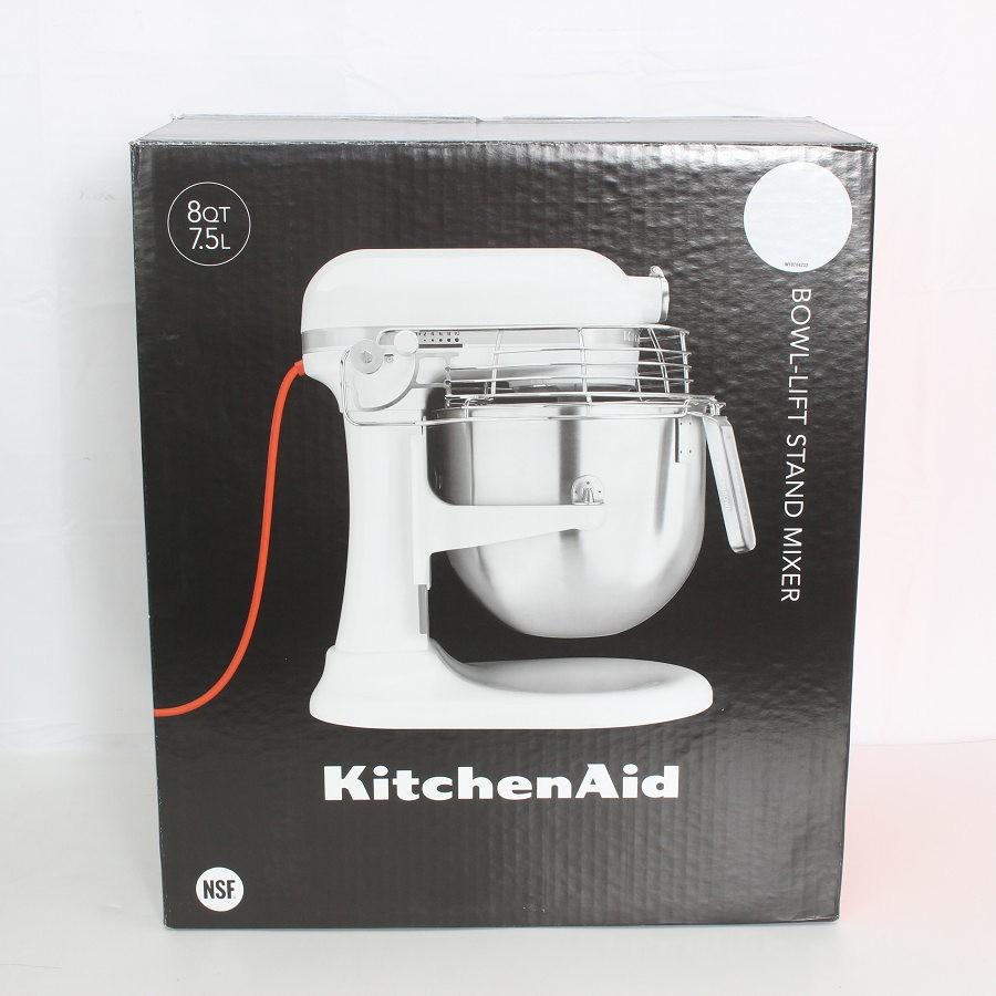 ボーナスストア+5％【美品】キッチンエイド KSM8WH ホワイト スタンドミキサー KSMC865WH KitchenAid 本体 |  | 12