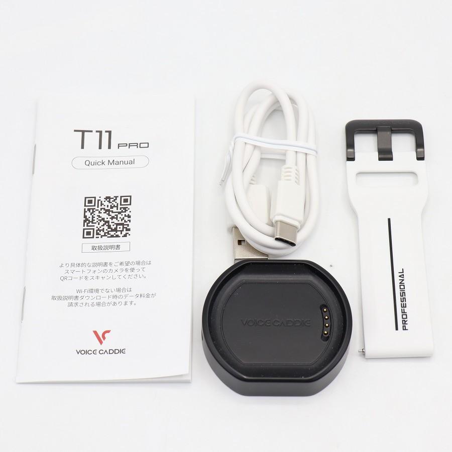 ボーナスストア+5％【美品】VOICE CADDIE T11 PRO ブラック 腕時計