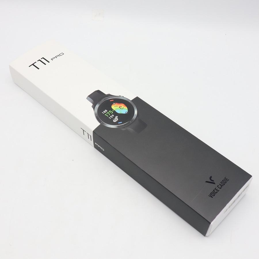 ボーナスストア+5％【美品】VOICE CADDIE T11 PRO ブラック 腕時計
