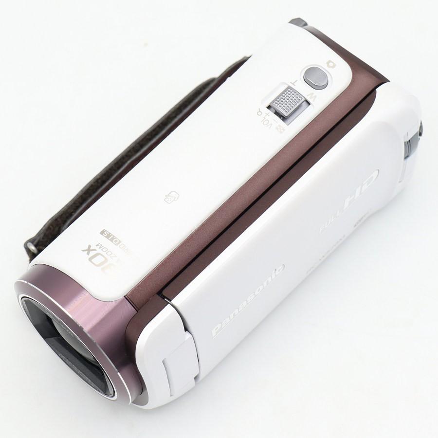 ボーナスストア+5％【美品】パナソニック HC-W570M-W ホワイト 予備バッテリー・クリーニングクロス付き フルハイビジョンビデオカメラ Panasonic 本体 |  | 03