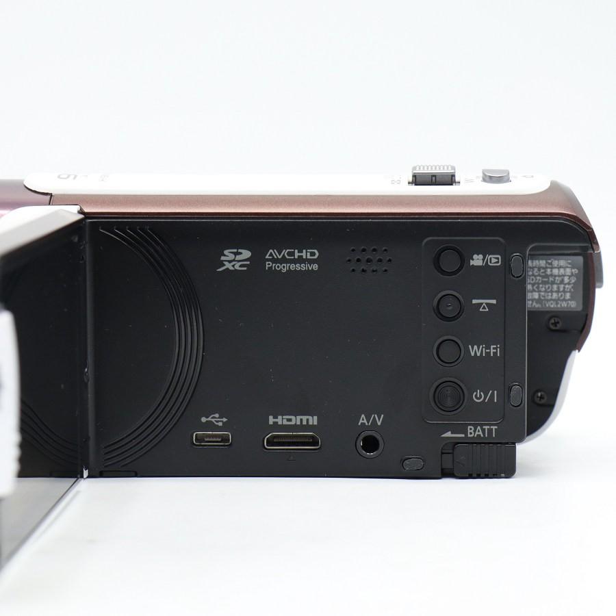 ボーナスストア+5％【美品】パナソニック HC-W570M-W ホワイト 予備バッテリー・クリーニングクロス付き フルハイビジョンビデオカメラ Panasonic 本体 |  | 06