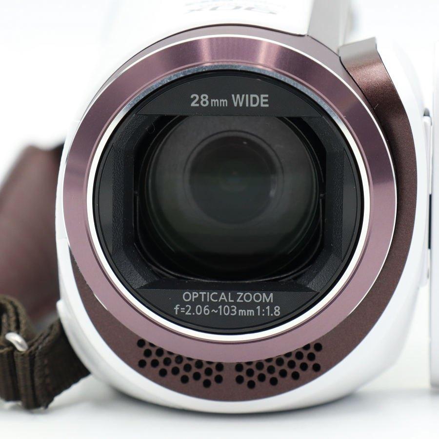 ボーナスストア+5％【美品】パナソニック HC-W570M-W ホワイト 予備バッテリー・クリーニングクロス付き フルハイビジョンビデオカメラ Panasonic 本体 |  | 08