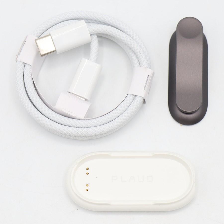 ボーナスストア+5％【美品】PLAUD NotePin PN0200 グレー AIボイスレコーダー 64GB プラウド 本体 |  | 07