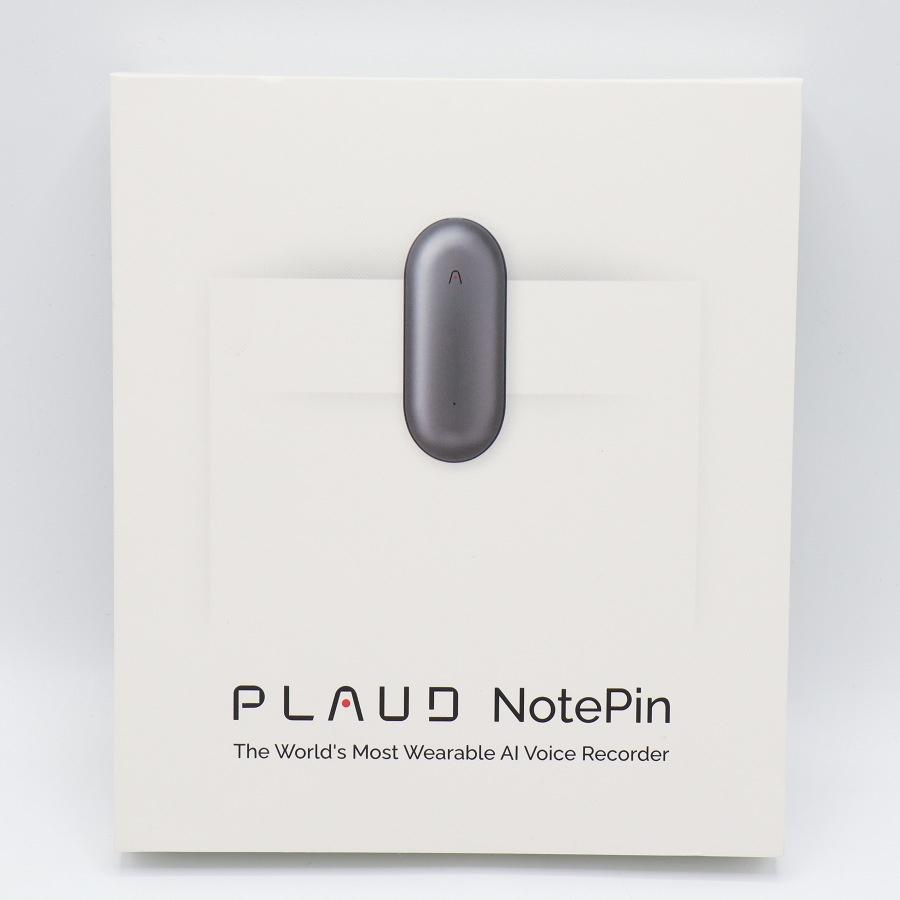 ボーナスストア+5％【美品】PLAUD NotePin PN0200 グレー AIボイスレコーダー 64GB プラウド 本体 |  | 09