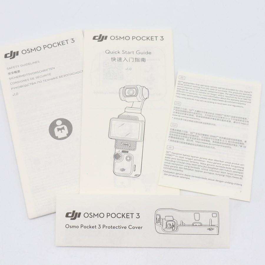 ボーナスストア+5％【美品】DJI Osmo Pocket 3 OP9923 3軸スタビライザー 1インチCMOSセンサー搭載 4K対応 ポケットジンバル アクションカメラ 本体 |  | 08