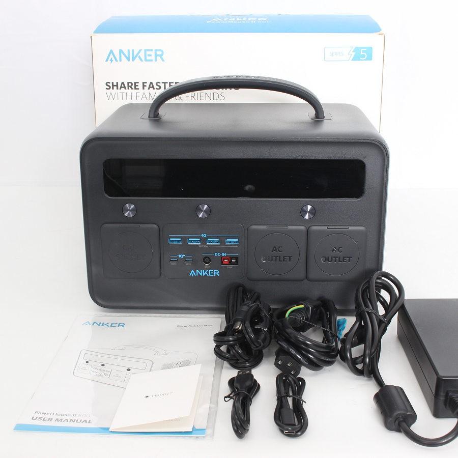 【ボーナスストア+5％】Anker PowerHouse II 800 black A1750511 778Wh ポータブル電源 アンカー パワーハウス 本体 | 