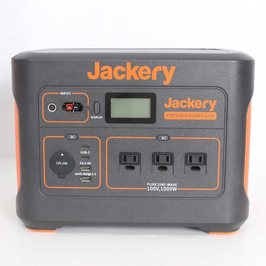 【ボーナスストア+5％】Jackery 1000 PTB101 大容量 ポータブル電源 278400mAh/1002Wh 蓄電池 非常用電源 ジャクリ 本体 |  | 01