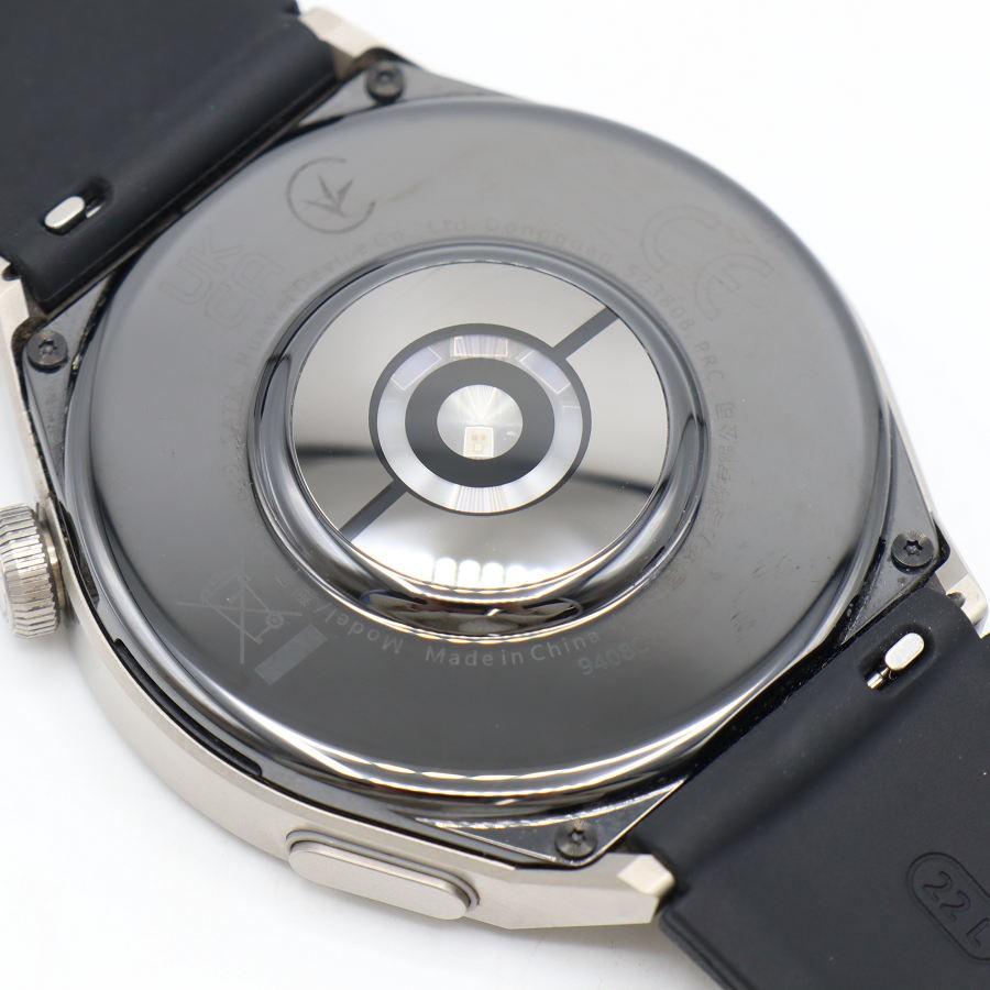 ボーナスストア+5％【美品】HUAWEI WATCH GT3 Pro 46mm ODN-B19 チタン アクティブモデル ブラック スマートウォッチ ファーウェイウォッチ 本体 |  | 05