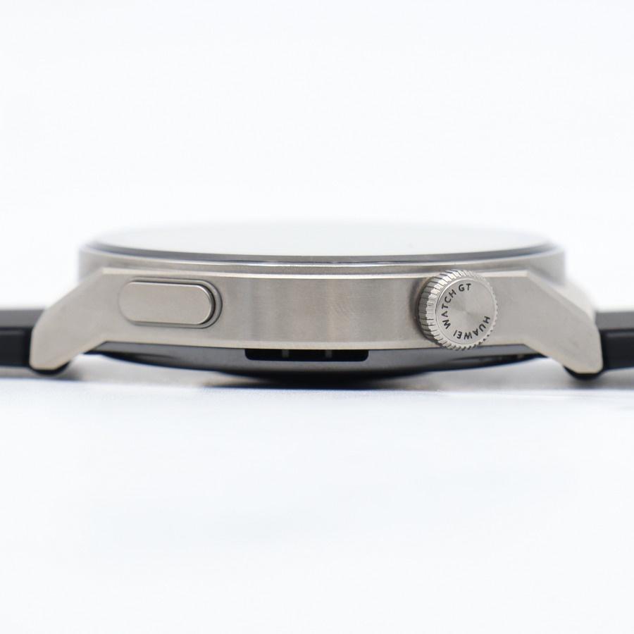 ボーナスストア+5％【美品】HUAWEI WATCH GT3 Pro 46mm ODN-B19 チタン アクティブモデル ブラック スマートウォッチ ファーウェイウォッチ 本体 |  | 07