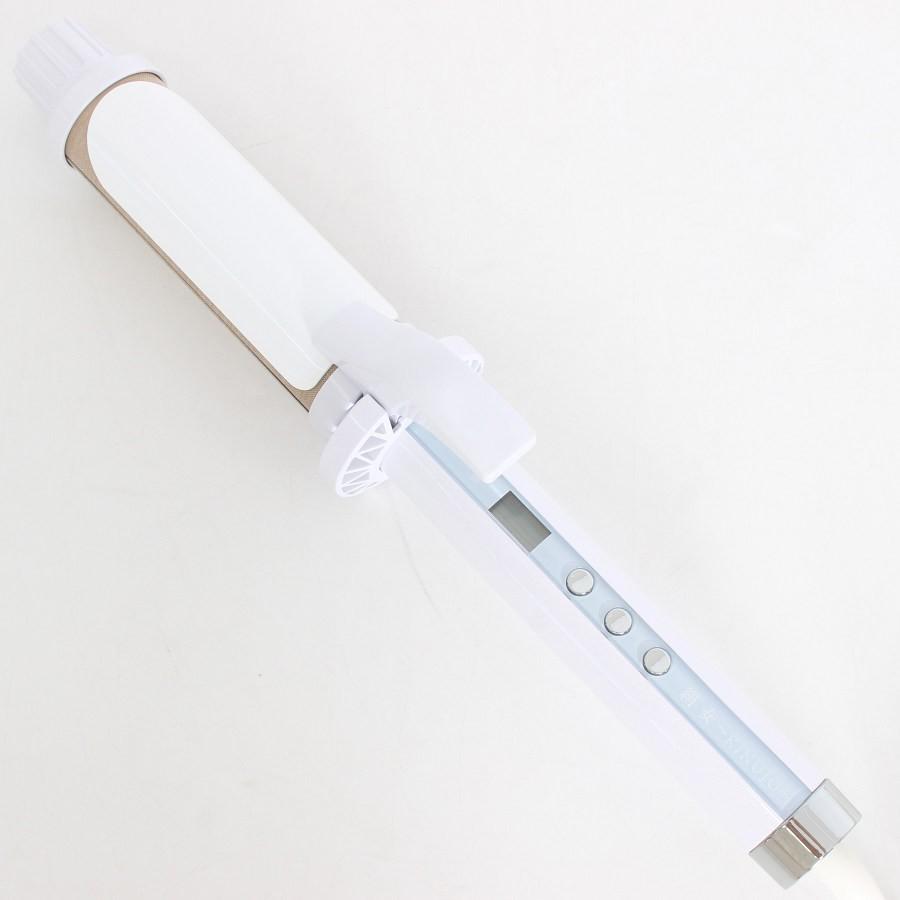 ボーナスストア+5％【美品】KINUJO CURL IRON KC38N ホワイト カールヘアアイロン キヌージョ 絹女 本体 |  | 01
