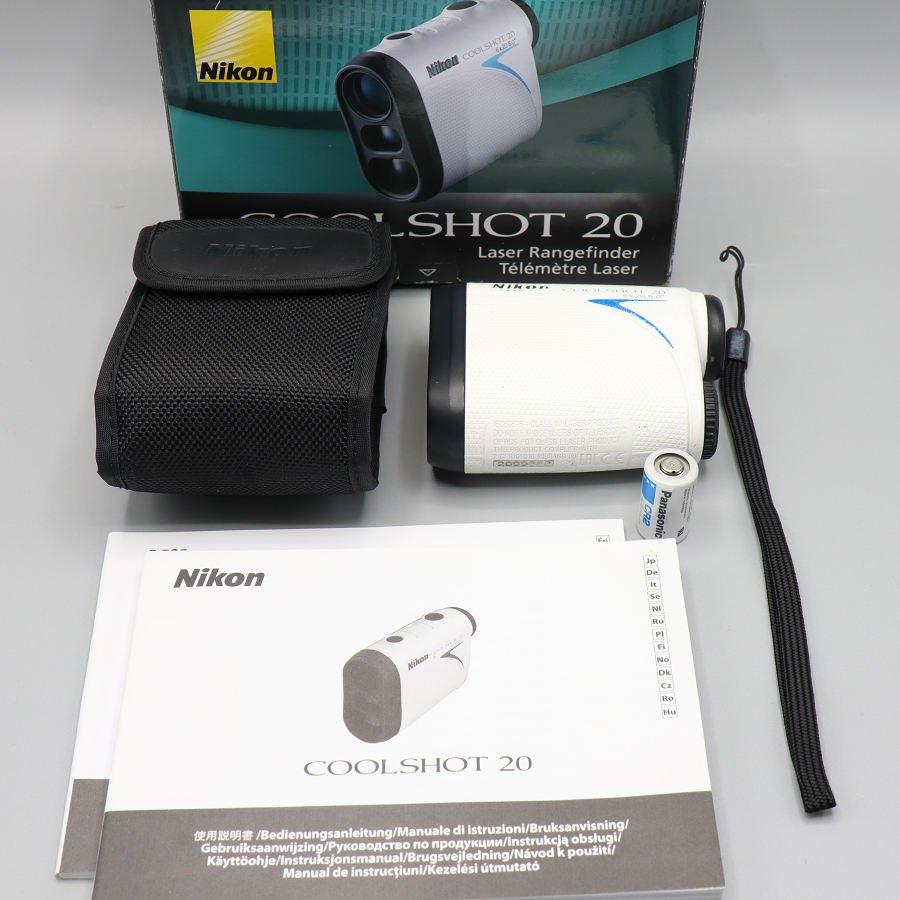 ボーナスストア+5％】NIKON COOLSHOT 20 ゴルフ用レーザー距離計
