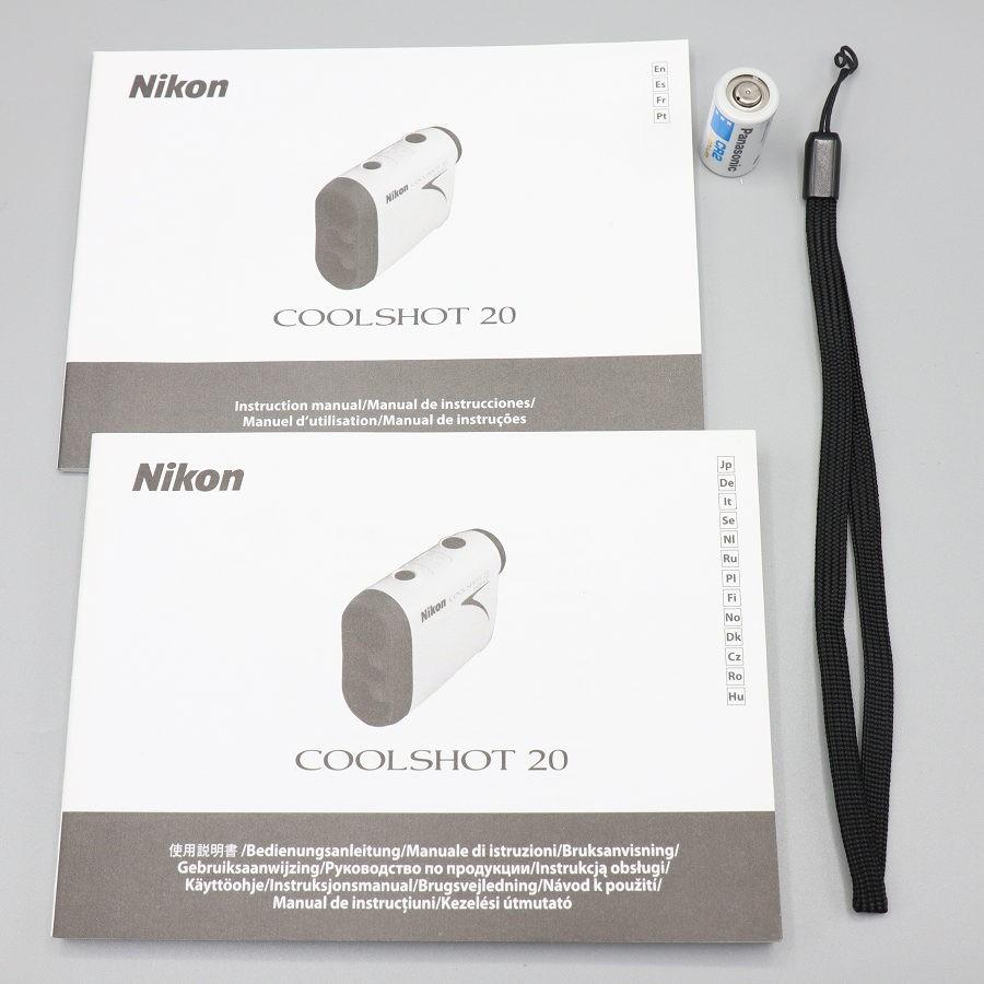 ボーナスストア+5％】NIKON COOLSHOT 20 ゴルフ用レーザー距離計