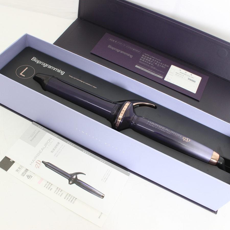 ボーナスストア+5％【美品】ヘアビューロン 27D Plus カール L-type 34.0mm HBRCL27D-L-JP バイオプログラミング ヘアアイロン リュミエリーナ 本体 | 