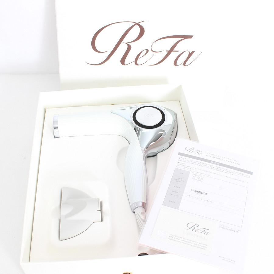 ボーナスストア+5％【美品】MTG ReFa BEAUTECH DRYER PRO RE-AJ02A ホワイト リファ ビューティック ドライヤープロ 本体 | 