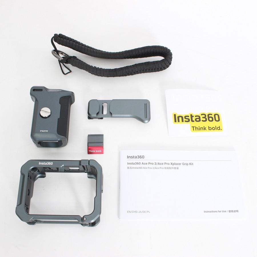 ボーナスストア+5％【美品】Insta360 Ace Pro 2 CINSBBGA ミッドナイトブラック 追加アクセサリー多数付属 デュアルバッテリー |  | 09