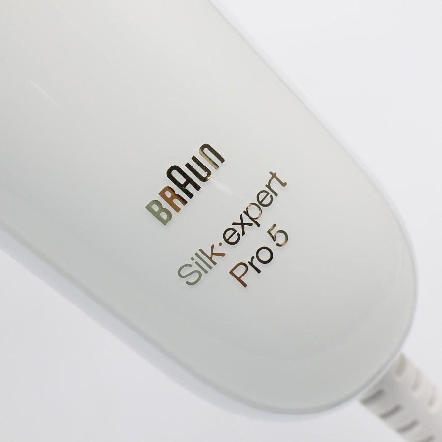 ボーナスストア+5％【美品】ブラウン シルクエキスパート Pro5 PL-5268 光美容器 ホワイト/ゴールド 脱毛器 本体 |  | 03