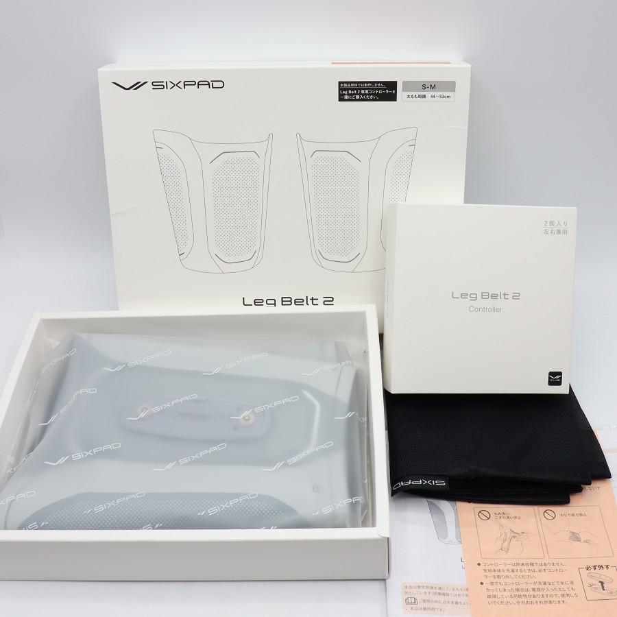 ボーナスストア+5％【新品】MTG SIXPAD Leg Belt 2 SE-CM-14A-M グレー 専用コントローラー付 シックスパッド レッグベルト2 本体 | 