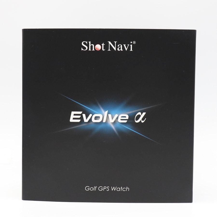 【ボーナスストア+5％】Shot Navi Evolve α ブラック 腕時計型ゴルフ用GPSナビ ショットナビ エボルブ アルファー 本体 |  | 15