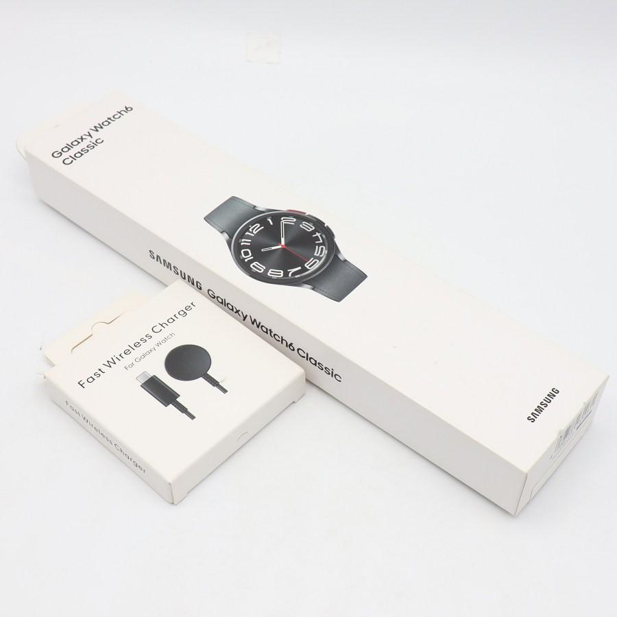 ボーナスストア+5％【美品】SAMSUNG Galaxy Watch6 Classic 43mm SM-R950NZKAXJP ブラック スマートウォッチ サムスン ギャラクシーウォッチ 本体 |  | 14