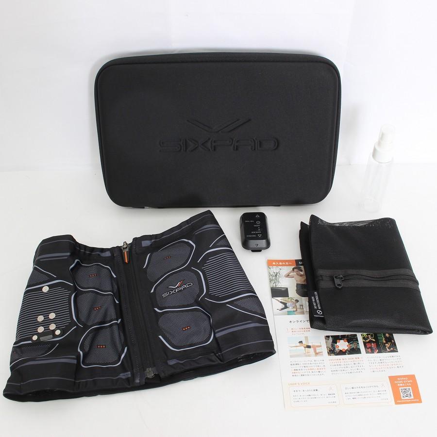 ボーナスストア+5％【美品】MTG SIXPAD Powersuit Core Belt SE-BS-00A-S SIXPAD CLUB対応 Sサイズ シックスパッド パワースーツ コアベルト 本体 | 