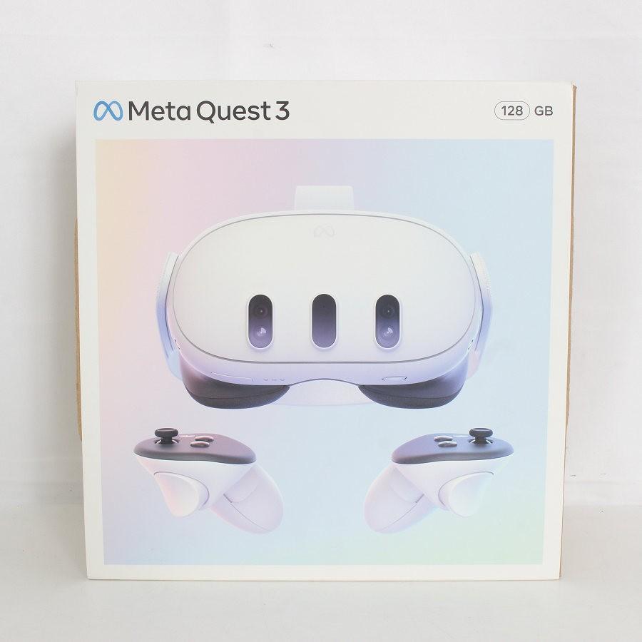 ボーナスストア+5％【美品】Meta Quest 3 128GB VR ヘッドマウント 