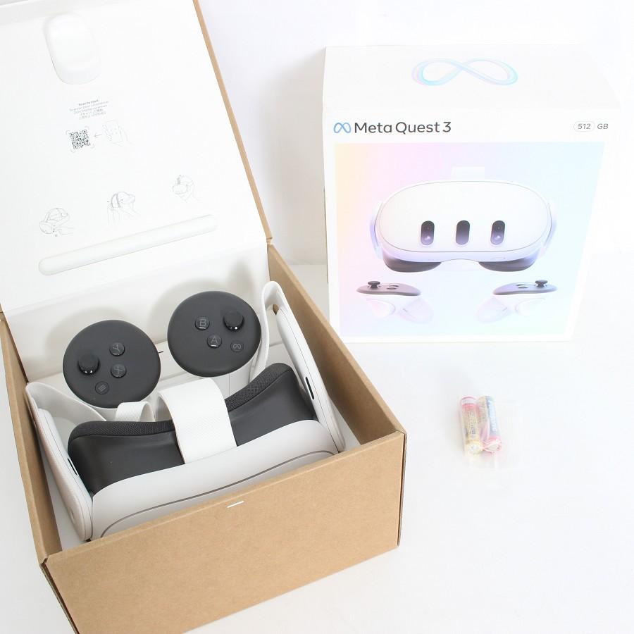 【ボーナスストア+5％】Meta Quest 3 512GB VR ヘッドマウントディスプレイ ヘッドセット メタクエスト3 899-00594-01 Oculus 本体 | 