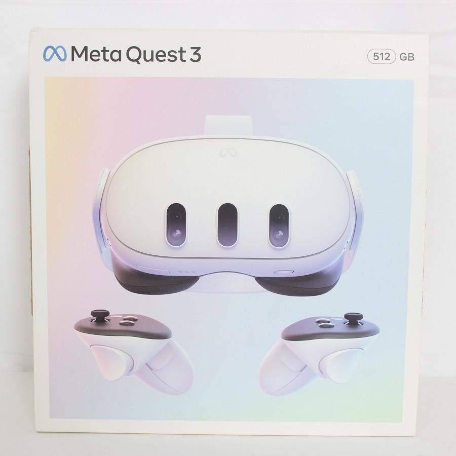 【ボーナスストア+5％】Meta Quest 3 512GB VR ヘッドマウントディスプレイ ヘッドセット メタクエスト3 899-00594-01 Oculus 本体 |  | 12