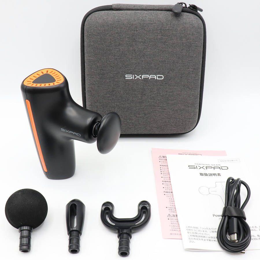 ボーナスストア+5％【美品】MTG シックスパッド パワーガン SE-BF03A 振動 ハンディマッサージャー Power Gun SIXPAD 本体 |  | 01