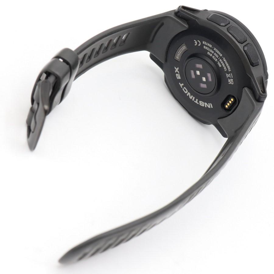 ボーナスストア+5％【美品】GARMIN Instinct 2X Dual Power Graphite 010-02805-22 スマートウォッチ ガーミン インスティンクト デュアルパワー 本体_10
