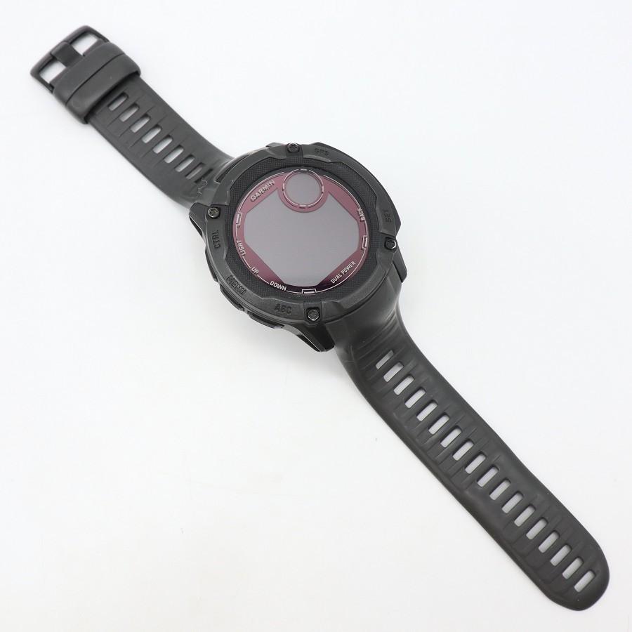 ボーナスストア+5％【美品】GARMIN Instinct 2X Dual Power Graphite 010-02805-22 スマートウォッチ ガーミン インスティンクト デュアルパワー 本体_1
