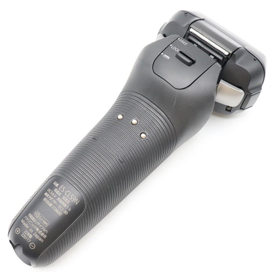 ボーナスストア+5％【美品】パナソニック ラムダッシュ ES-CLS9N-K リニア メンズシェーバー 6枚刃 クラフトブラック 本体 |  | 02