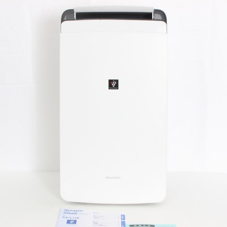 ボーナスストア+5％【美品】シャープ CV-L120-W ホワイト系 プラズマクラスター除湿機 スタンダードタイプ SHARP 本体 | 