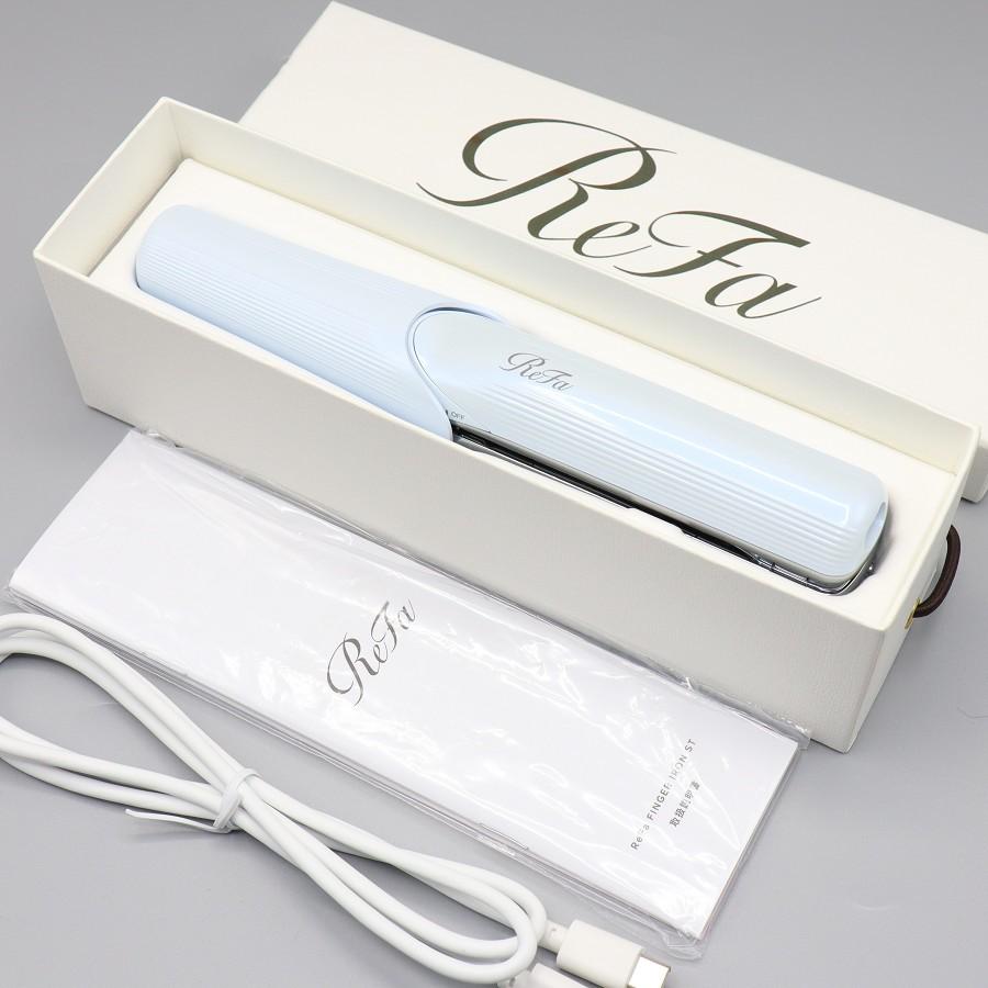 ボーナスストア+5％【美品】MTG ReFa FINGER IRON ST RE-AS-02A ホワイト リファフィンガーアイロンST ヘアアイロン 本体 | 