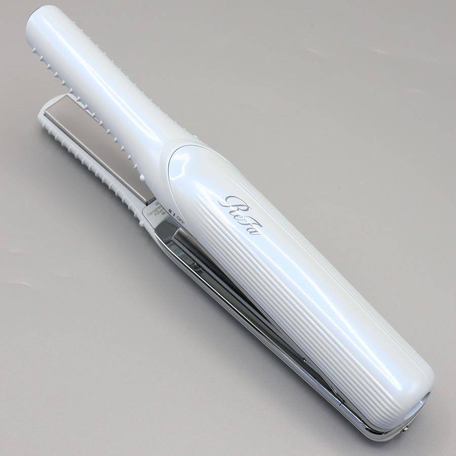 ボーナスストア+5％【美品】MTG ReFa FINGER IRON ST RE-AS-02A ホワイト リファフィンガーアイロンST ヘアアイロン 本体 |  | 01