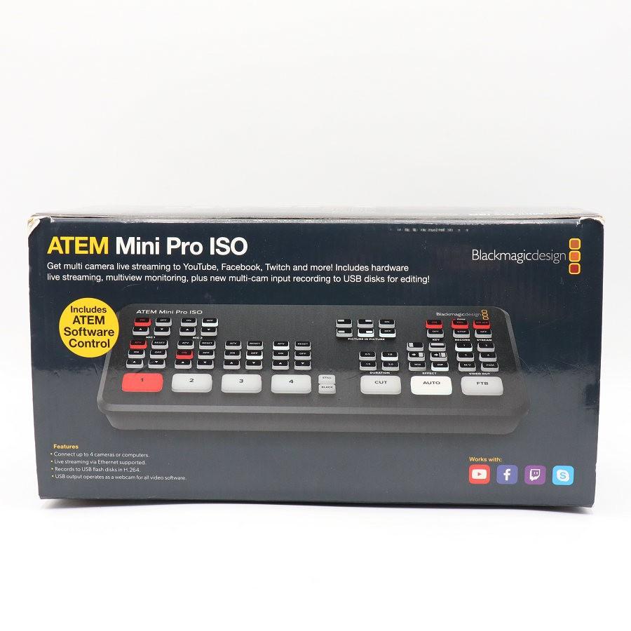 ボーナスストア+5％【美品】Blackmagic Design ATEM Mini Pro ISO ライブプロダクションスイッチャー ビデオミキサー ブラックマジックデザイン 本体 |  | 11