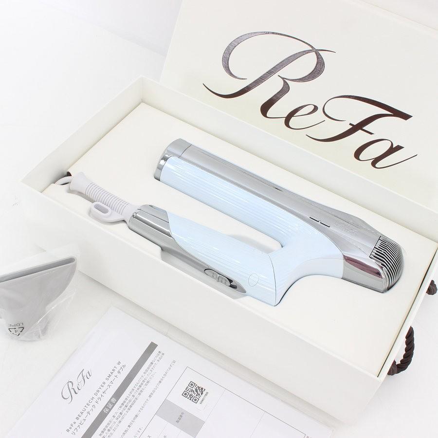 ボーナスストア+5％【新品】MTG ReFa BEAUTECH DRYER SMART W RE-AX-02A ホワイト ヘアドライヤー ビューテック スマート ダブル リファ 本体 | 