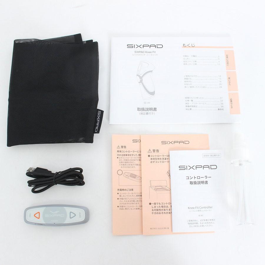 ボーナスストア+5％【美品】MTG SIXPAD Knee Fit SE-AY-00A-S Sサイズ