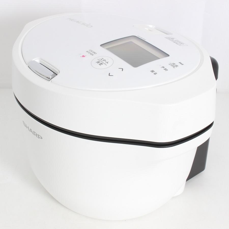 ボーナスストア+5％【美品】シャープ ヘルシオ ホットクック KN-HW16G-W ホワイト系 1.6L 水なし自動調理鍋 HEALSIO 電気圧力鍋 SHARP 本体 |  | 13