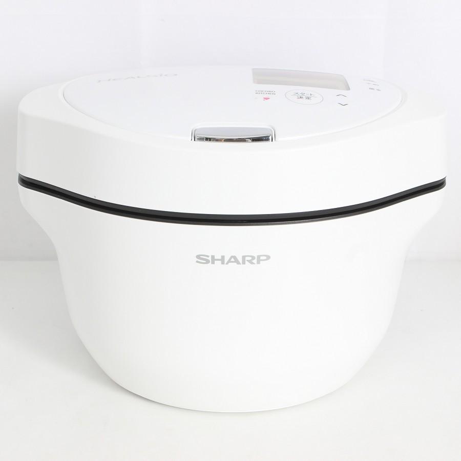 ボーナスストア+5％【美品】シャープ ヘルシオ ホットクック KN-HW16G-W ホワイト系 1.6L 水なし自動調理鍋 HEALSIO 電気圧力鍋 SHARP 本体 |  | 01