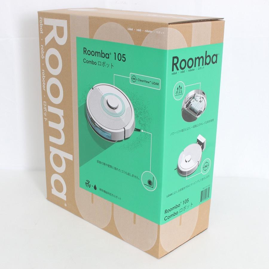 ボーナスストア+5％【新品未開封】iRobot ルンバ105 コンボ Y311260 ホワイト ロボット掃除機 アイロボット Roomba 本体 |  | 01