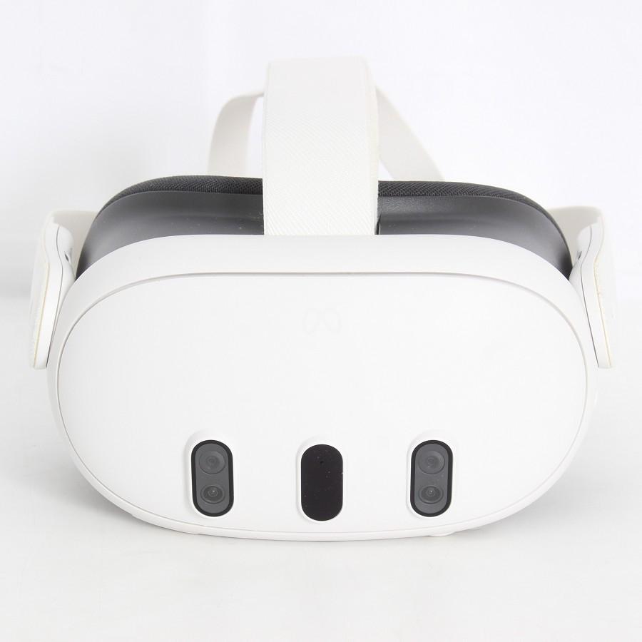 ボーナスストア+5％【美品】Meta Quest 3 128GB VR ヘッドマウントディスプレイ ヘッドセット メタクエスト3 899-00591-01 Oculus 本体 |  | 01