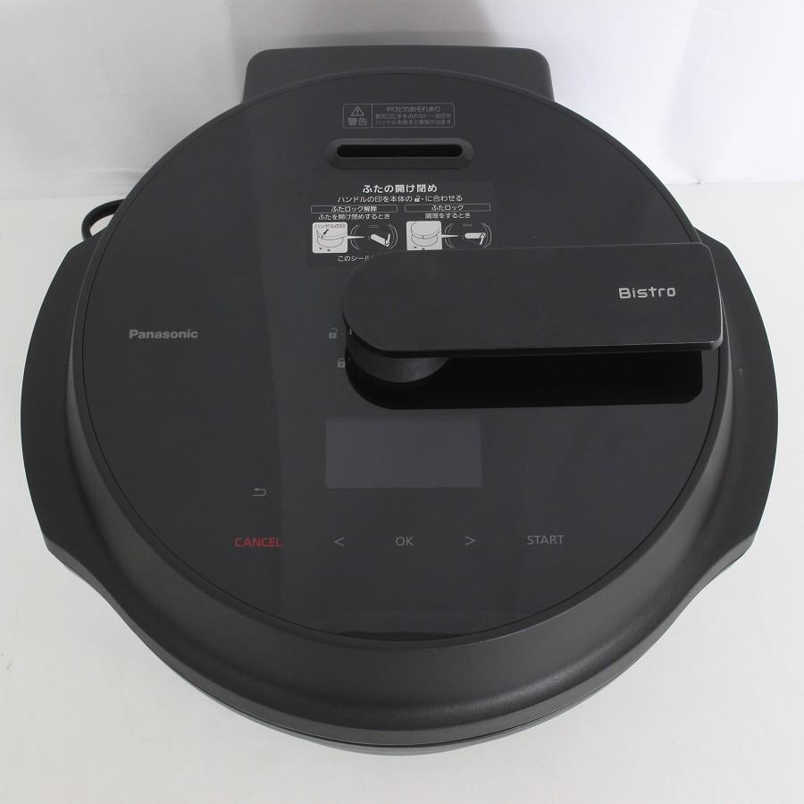 ボーナスストア+5％【美品】パナソニック ビストロ NF-AC1000-K ブラック 自動調理鍋 オートクッカー Panasonic Bistro 本体 |  | 02