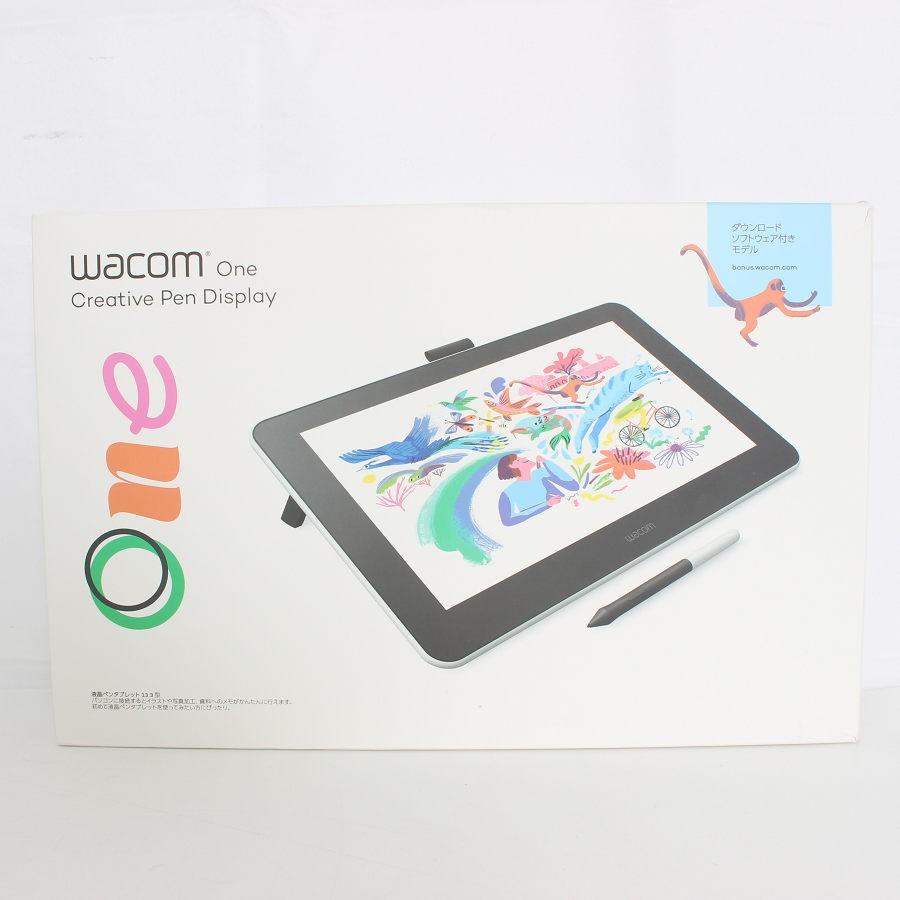 DST0013S)Wacom One 液晶ペンタブレット  中古品【取りに来られる方限定】 ボーナスストア+5％【美品】WACOM One Creative Pen Display DTC133W0D